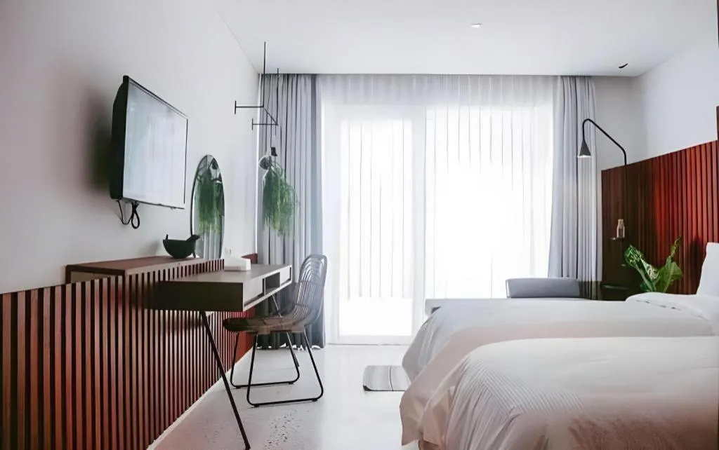 Bed in Blackbird Hotel Bandung