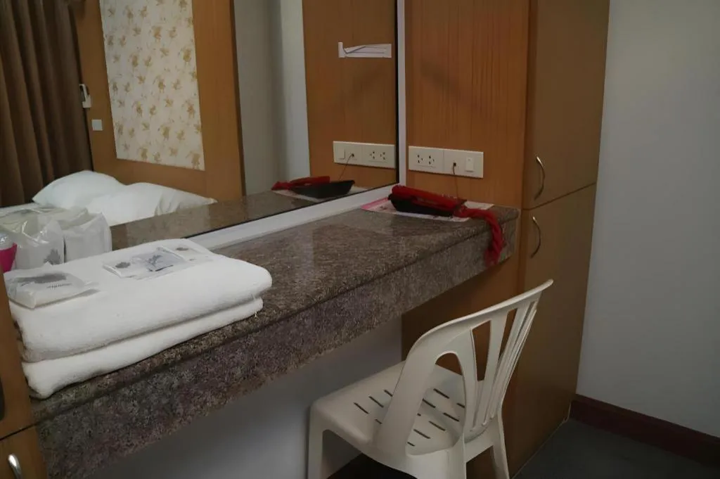 Bed in Diamond Sweet Hotel