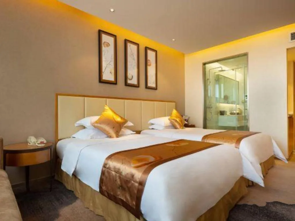 Bed in Fliport Garden Hotel Nanjing