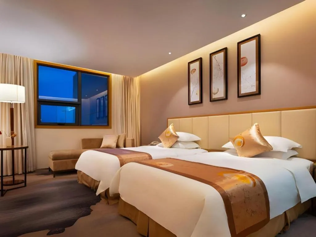Bed in Fliport Garden Hotel Nanjing