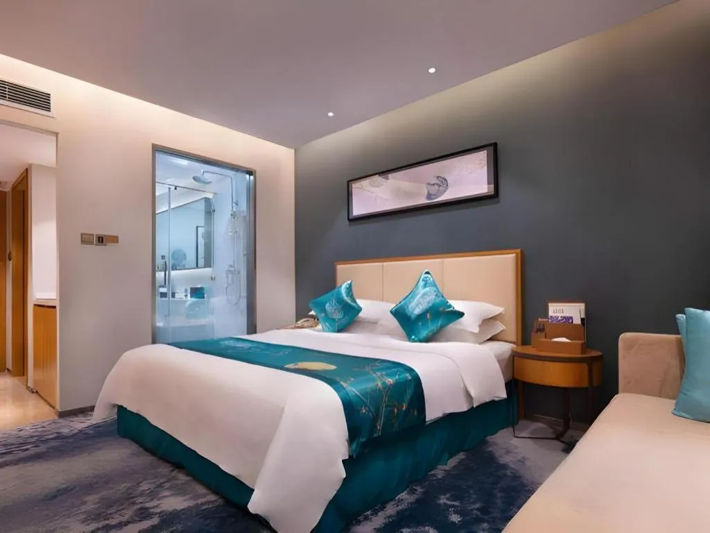 Bed in Fliport Garden Hotel Nanjing