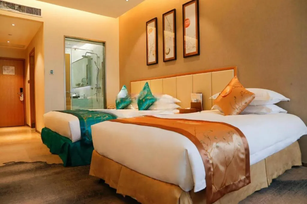 Bed in Fliport Garden Hotel Nanjing