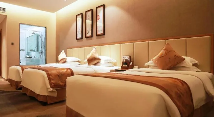 Bed in Fliport Garden Hotel Nanjing