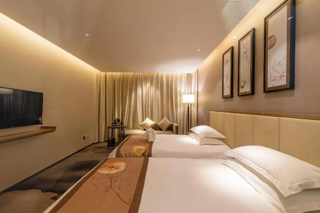 Bed in Fliport Garden Hotel Nanjing