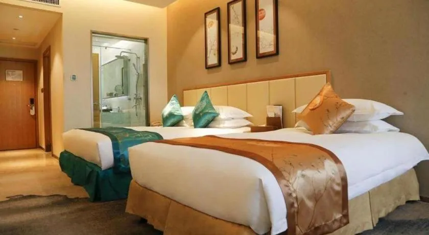 Bed in Fliport Garden Hotel Nanjing