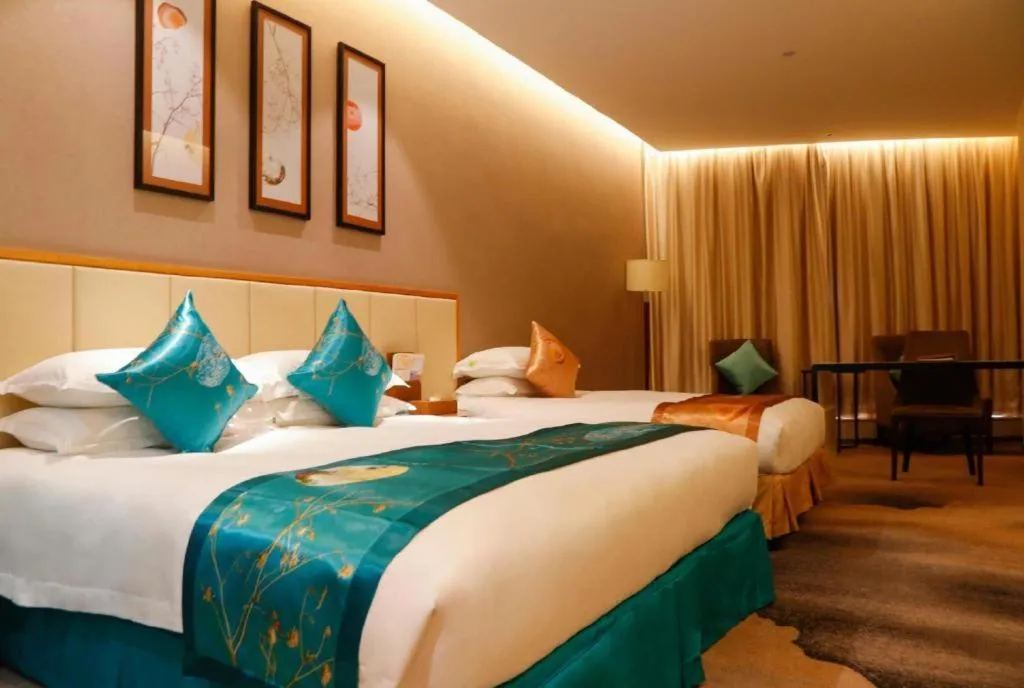 Bed in Fliport Garden Hotel Nanjing