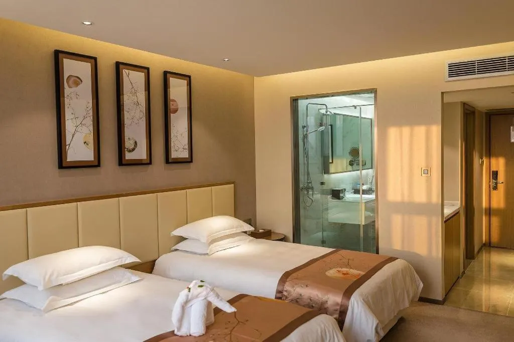 Bed in Fliport Garden Hotel Nanjing