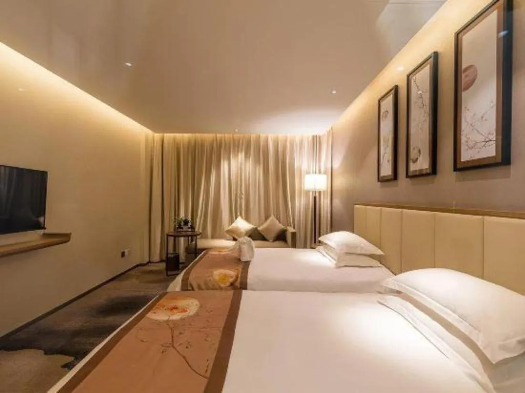 Bed in Fliport Garden Hotel Nanjing