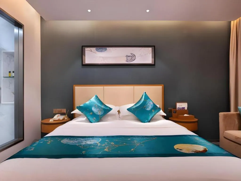 Bed in Fliport Garden Hotel Nanjing