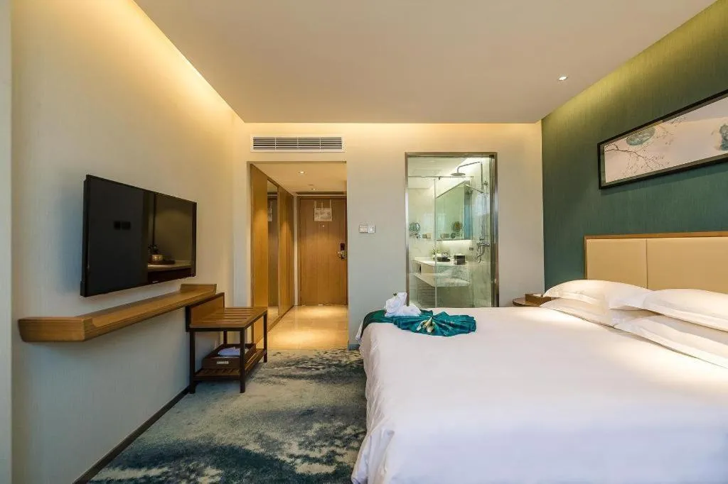 Bed in Fliport Garden Hotel Nanjing