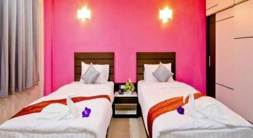 Bed in U-Sabai Park Resort