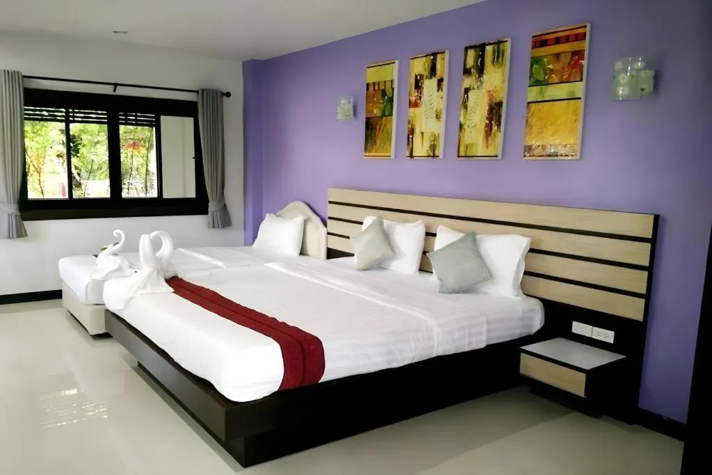 Bed in U-Sabai Park Resort