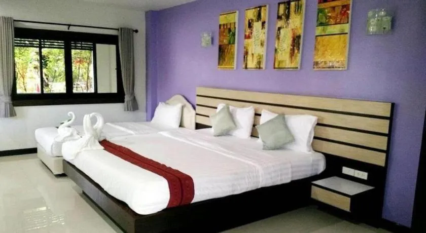 Bed in U-Sabai Park Resort
