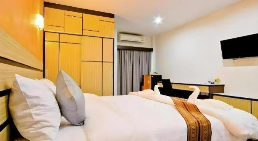 Bed in U-Sabai Park Resort