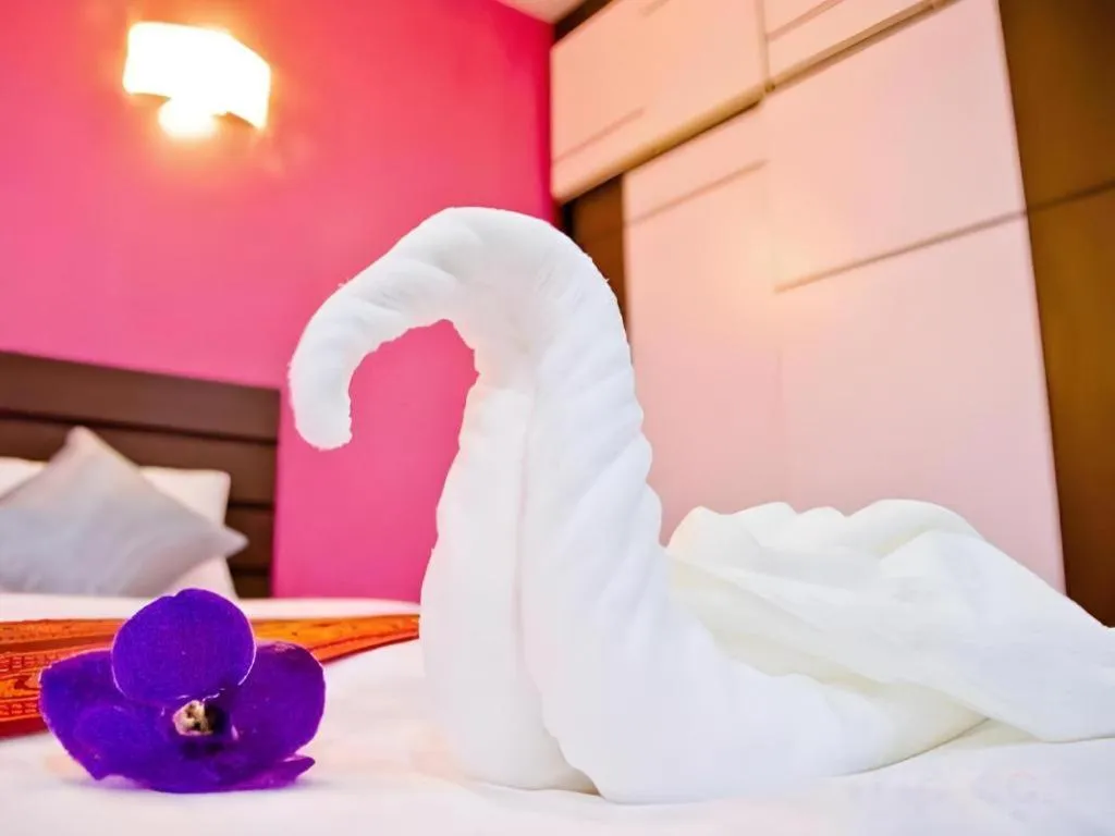 Bed in U-Sabai Park Resort