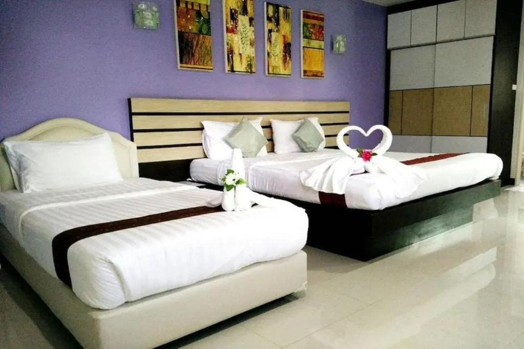 Bed in U-Sabai Park Resort