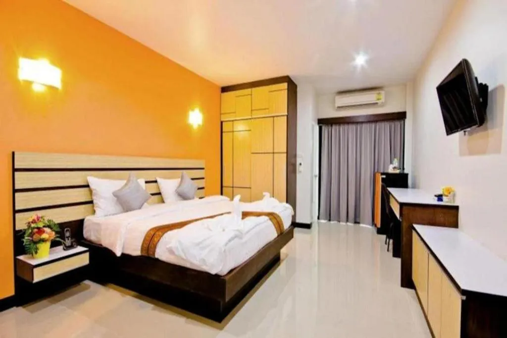 Bed in U-Sabai Park Resort