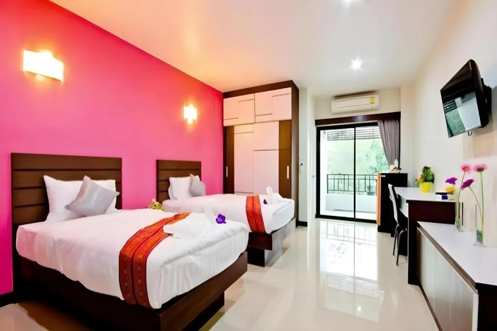 Bed in U-Sabai Park Resort