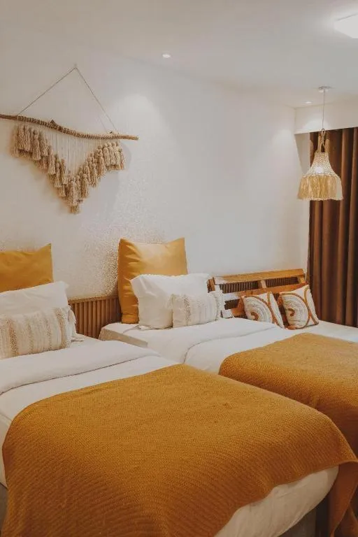 Bed in Keep Diving Resort Bohol