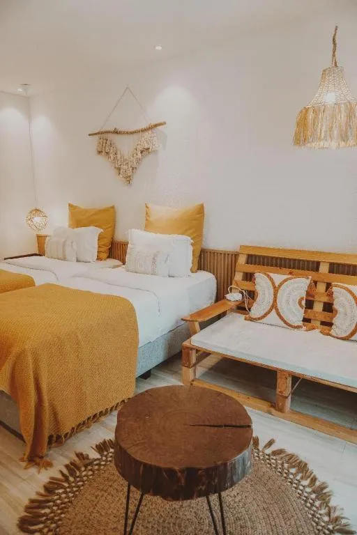 Bed in Keep Diving Resort Bohol