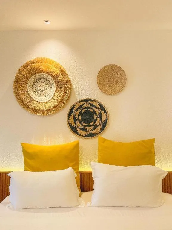 Bed in Keep Diving Resort Bohol