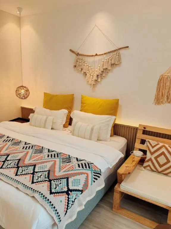 Bed in Keep Diving Resort Bohol