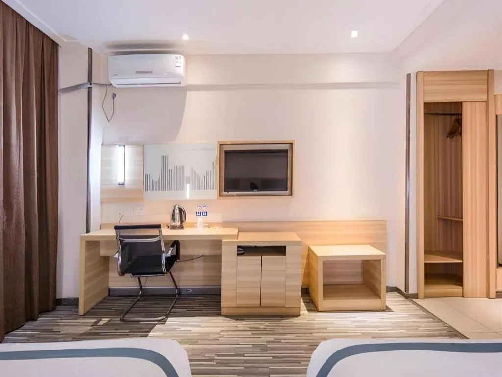 Bed in City Comfort Inn Wuhan Huangpu