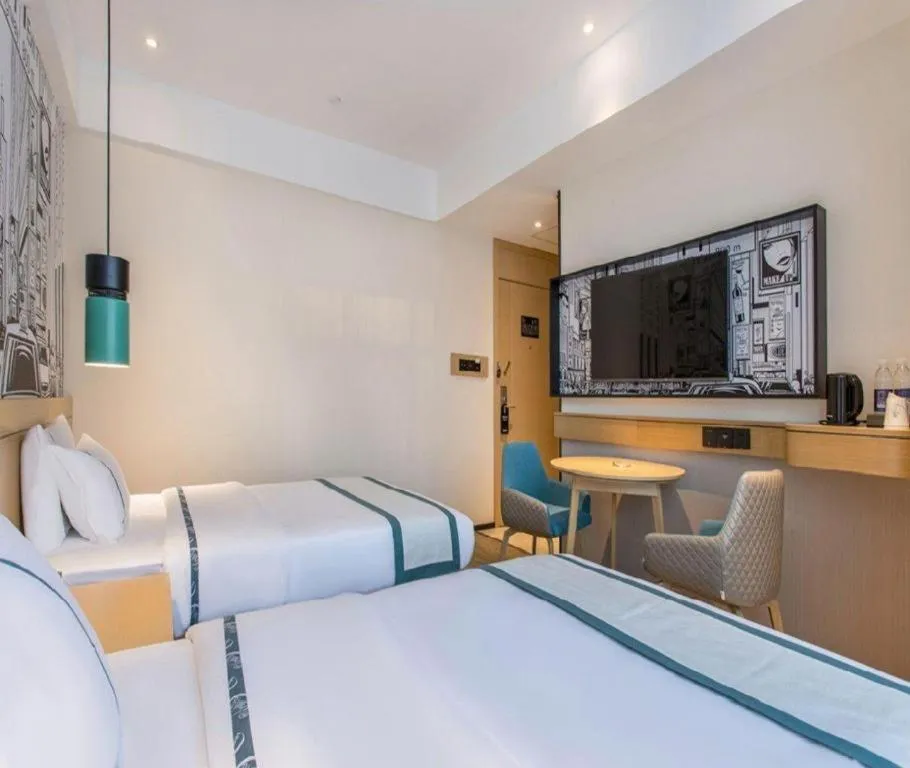 Bed in City Comfort Inn Wuhan Huangpu