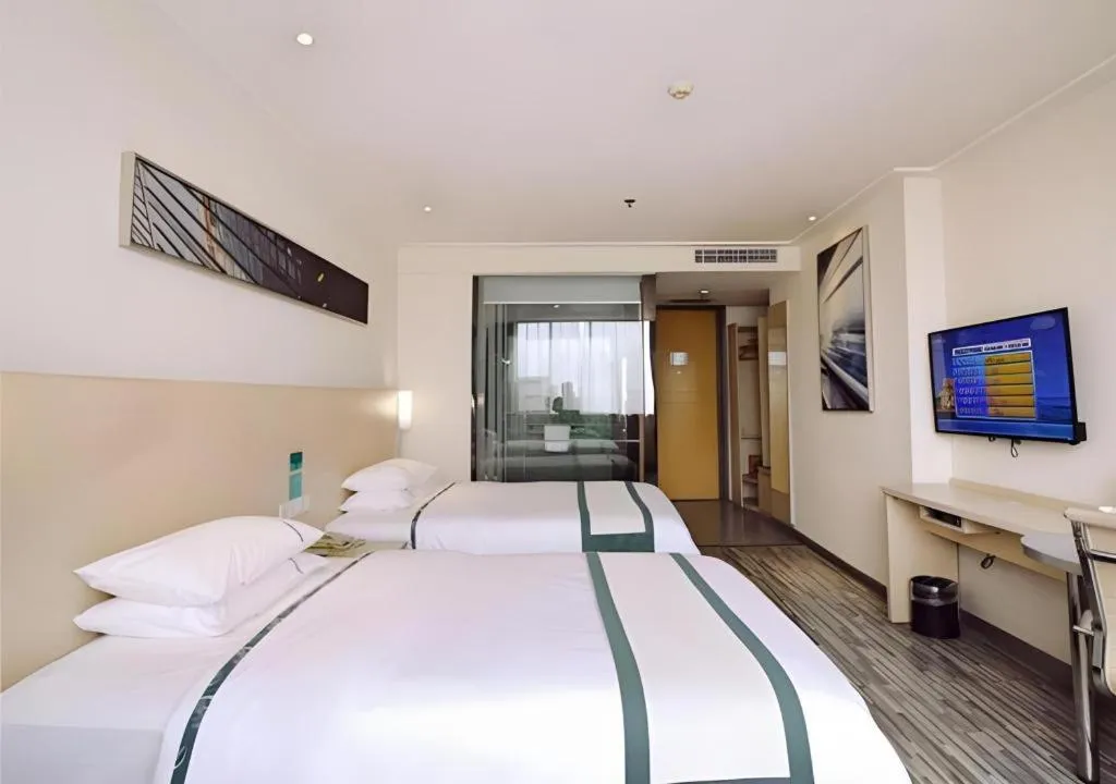 Bed in City Comfort Inn Wuhan Huangpu