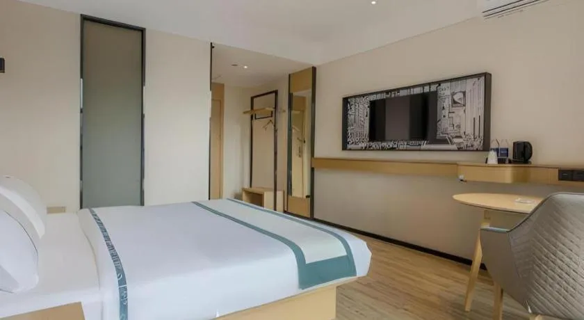 Bed in City Comfort Inn Wuhan Huangpu