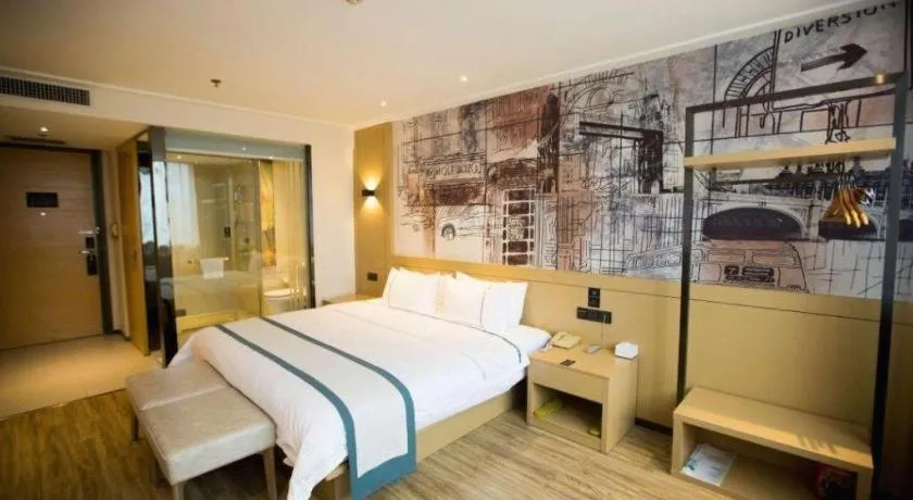 Bed in City Comfort Inn Wuhan Huangpu