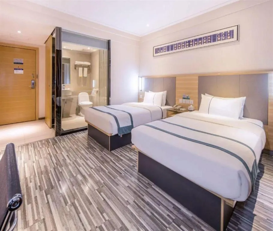 Bed in City Comfort Inn Wuhan Huangpu