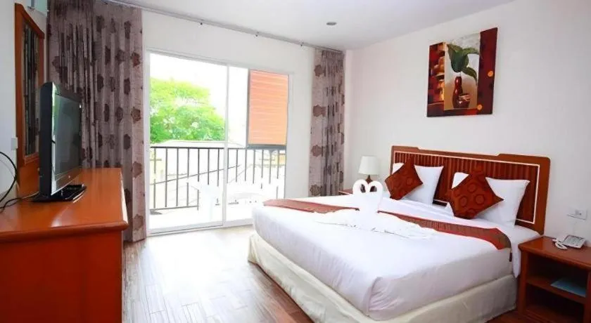 Bed in Paisiri Hotel