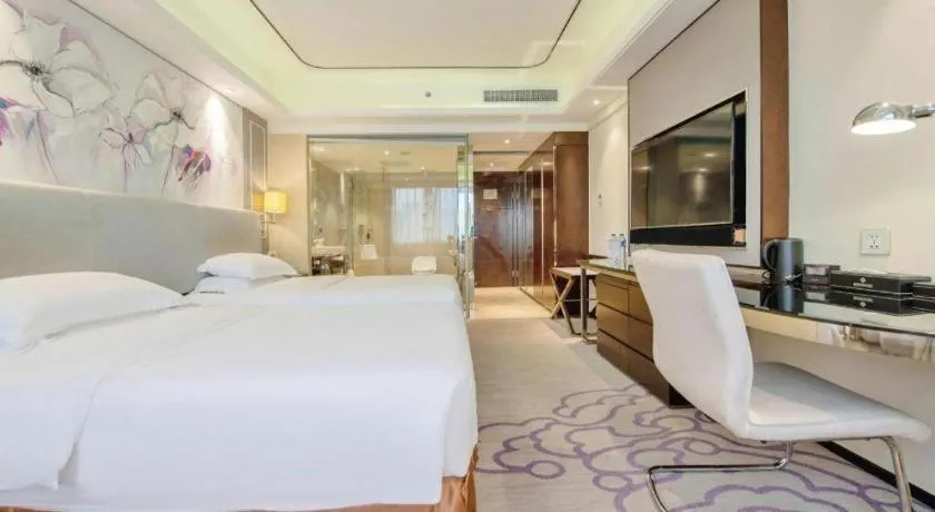 Bed in Noble Jasper Hotel Huizhou