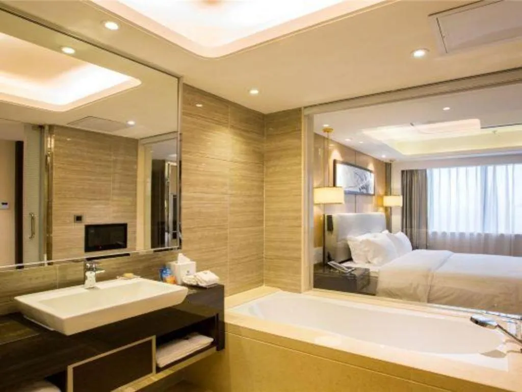 Bed in Noble Jasper Hotel Huizhou