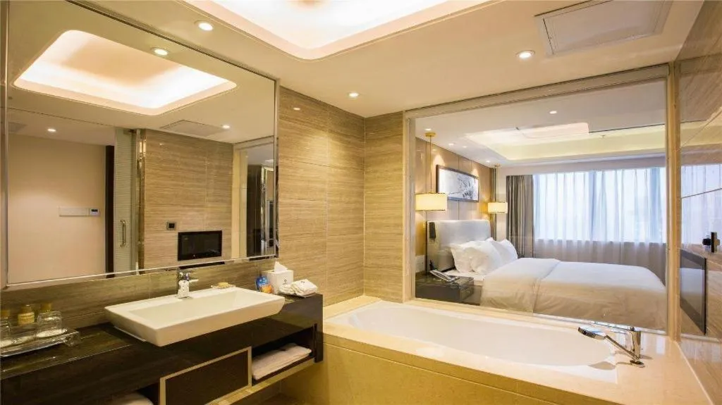 Bed in Noble Jasper Hotel Huizhou