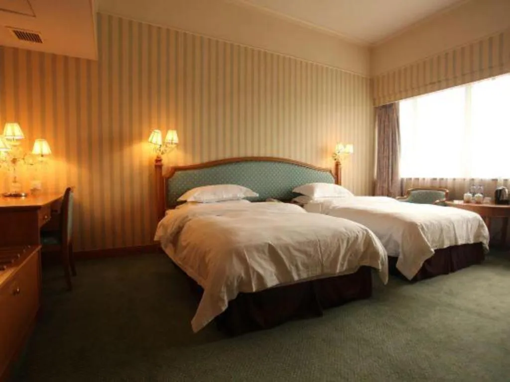 Bed in Noble Jasper Hotel Huizhou