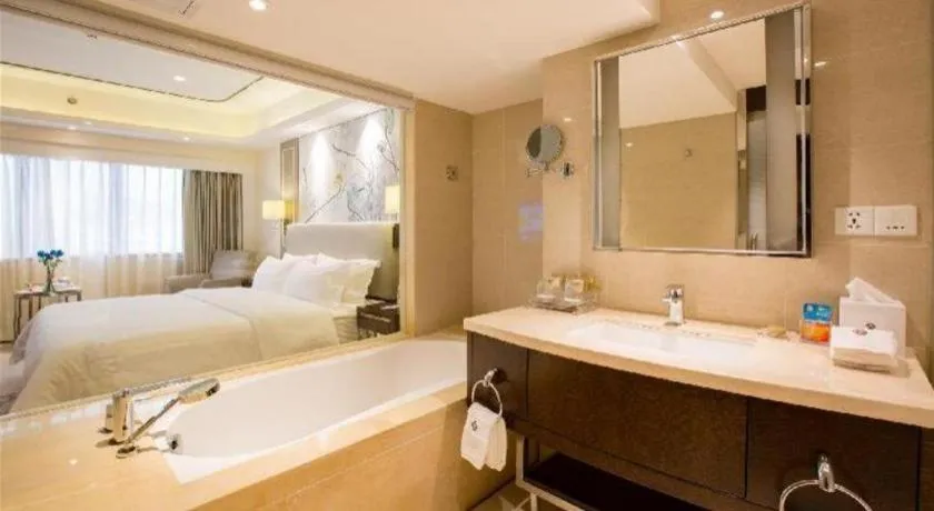 Bed in Noble Jasper Hotel Huizhou