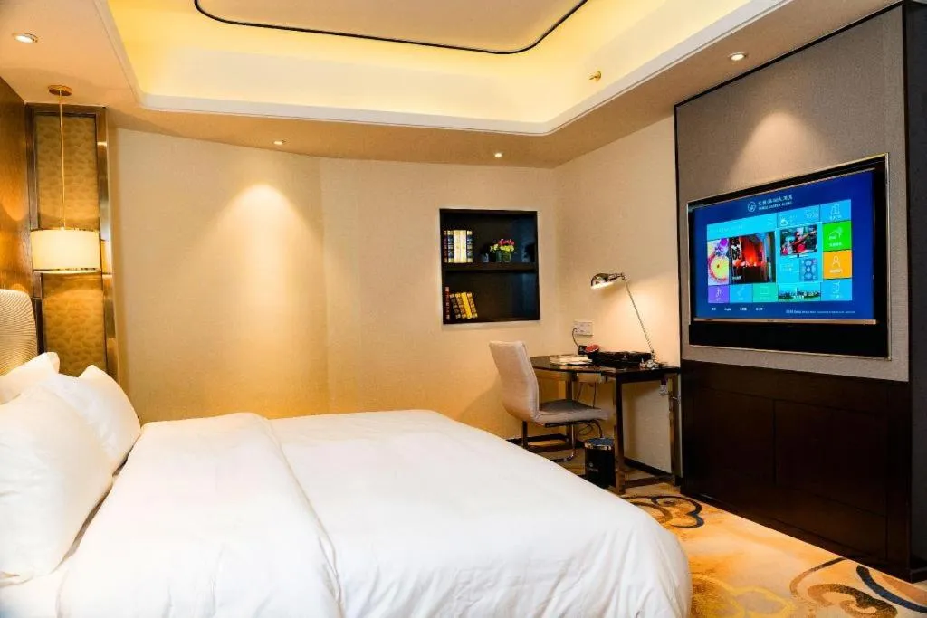Bed in Noble Jasper Hotel Huizhou