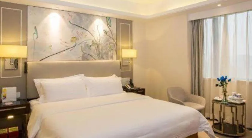 Bed in Noble Jasper Hotel Huizhou