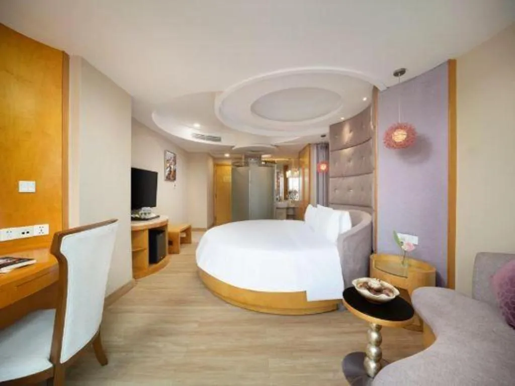 Bed in Yi Yuan Xuan Yu Hotel