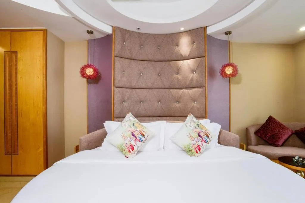 Bed in Yi Yuan Xuan Yu Hotel