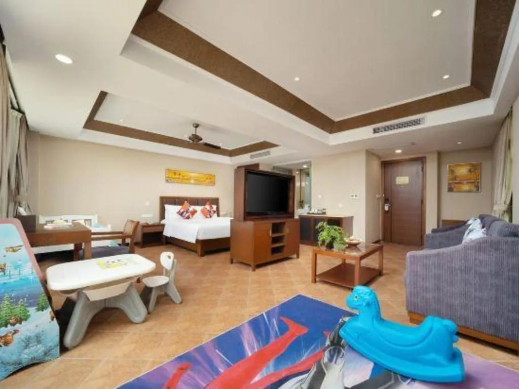 Bed in Yi Yuan Xuan Yu Hotel