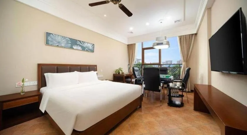 Bed in Yi Yuan Xuan Yu Hotel