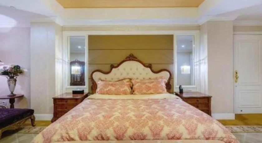 Bed in Country Garden Phoenix Hotel Chizhou Jiuhua Mountain