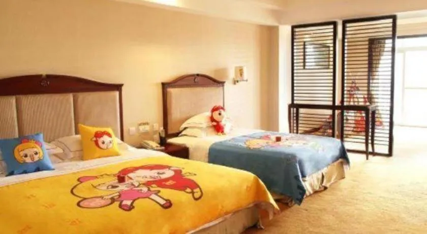 Bed in Country Garden Phoenix Hotel Chizhou Jiuhua Mountain