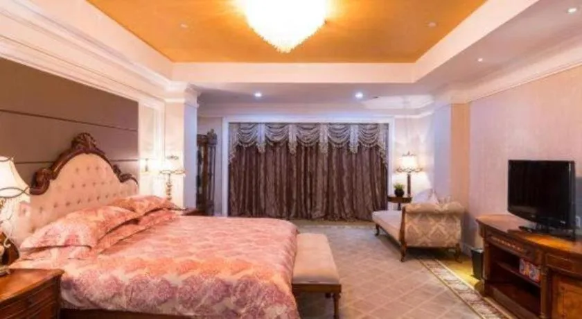 Bed in Country Garden Phoenix Hotel Chizhou Jiuhua Mountain