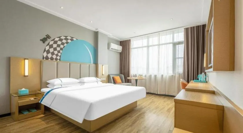 Bed in City Comfort Inn Dangtu High Speed East Railway Station RT-Mart