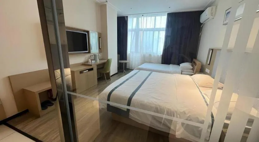 Bed in City Comfort Inn Dangtu High Speed East Railway Station RT-Mart