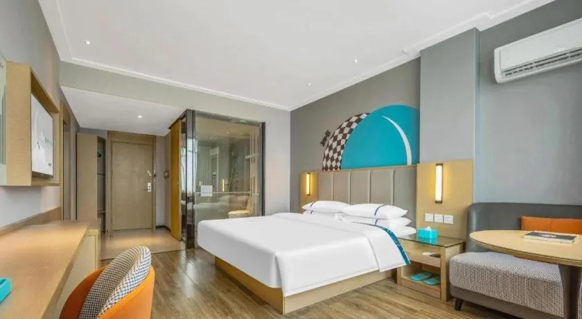 Bed in City Comfort Inn Dangtu High Speed East Railway Station RT-Mart